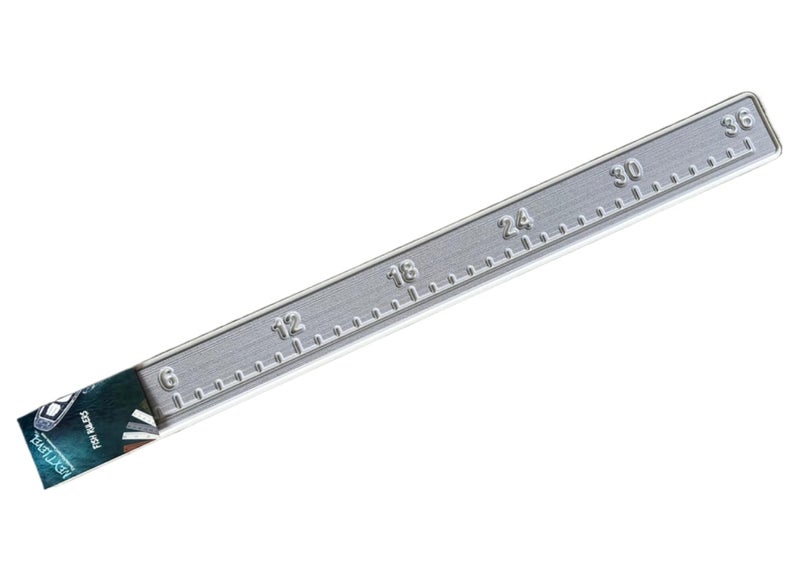 Next Level Inc | Fish Ruler | SeaDek | 36 inch Fish Measurement Tool | Perfect for Boats and Kayaks | Storm Gray/Cool Gray - Image 2
